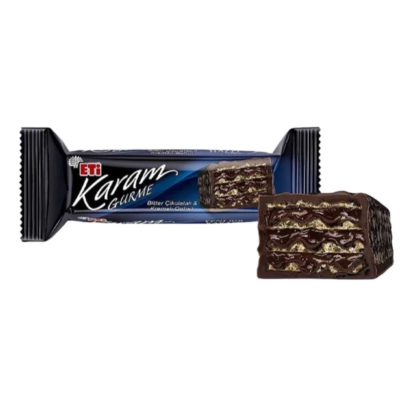 ویفر شکلاتی تلخ اتی کارام حجم 50 گرم