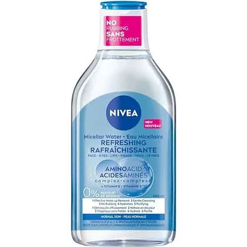 میسلار واتر REFRESHING نیوآ مناسب پوست نرمال و مختلط حجم 400 میل