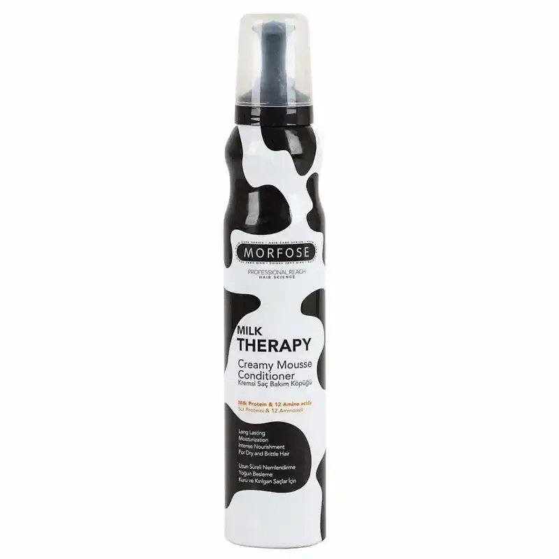موس موی حالت دهنده Morfose مدل Milk Therapy حجم 200 میل