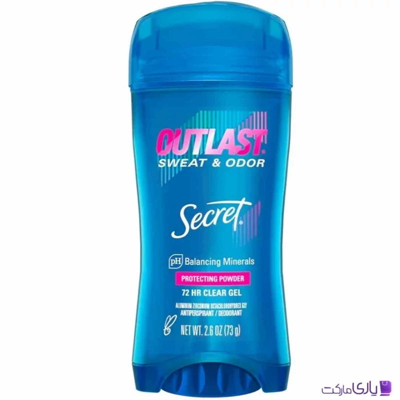 مام ژلهای ضد تعریق زنانه سکرت مدل Outlast با رایحه Protecting Powder حجم 73 گرم