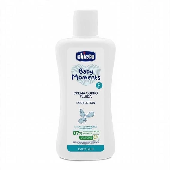 لوسیون بدن کودک چیکو Chicco مدل Baby Moments حجم 200 میل
