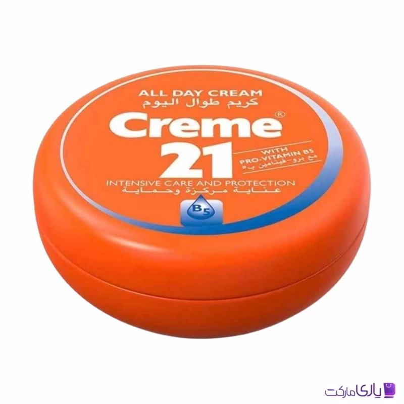 کرم مرطوبکننده و محافظتکننده روزانه کرم 21 (Creme 21) حاوی پرو ویتامین B5 حجم 150 میل