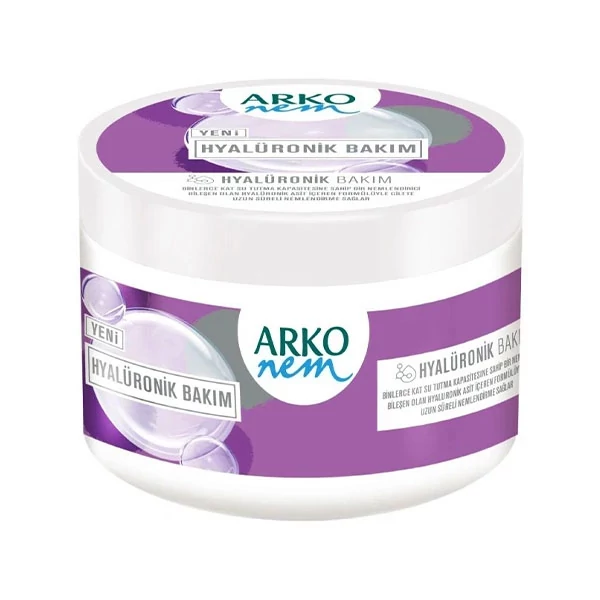 کرم مرطوب کننده پروبیوتیک هیالورونیک آرکو نم Arko Nem Hyaluronik Bakim حجم 420 میلی