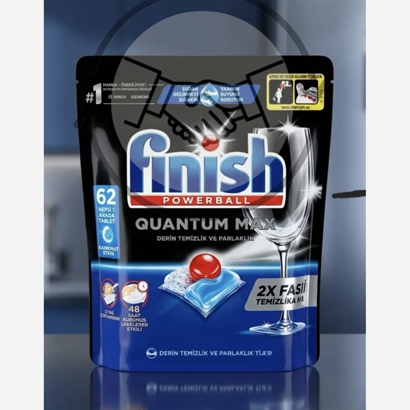 قرص 62 تایی فینیش ماشین ظرفشویی QUANTOM MAX