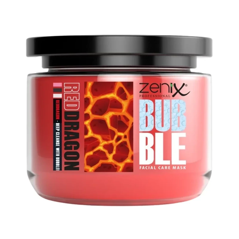 فشیال ماسک حبابی BUBBLE زنیکس Zenix مدل RED DRAGON حجم 300 میل