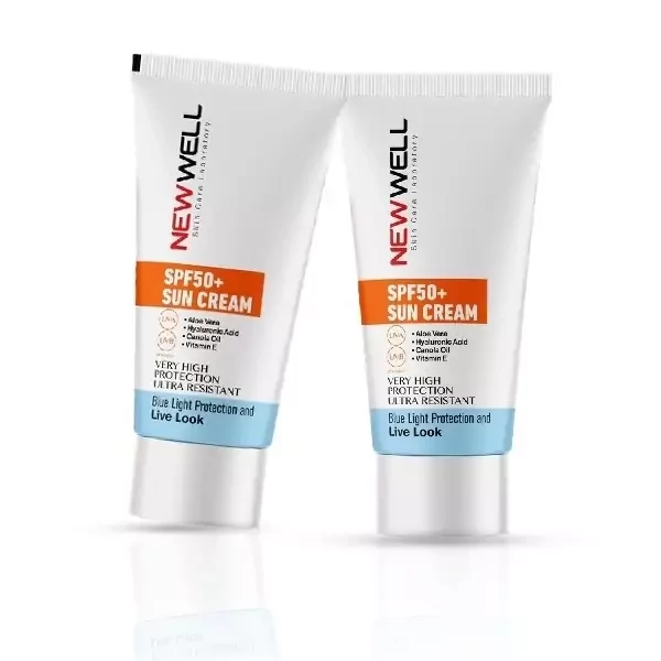 ضد آفتاب با spf 50 برای انواع پوست حجم 50 میل