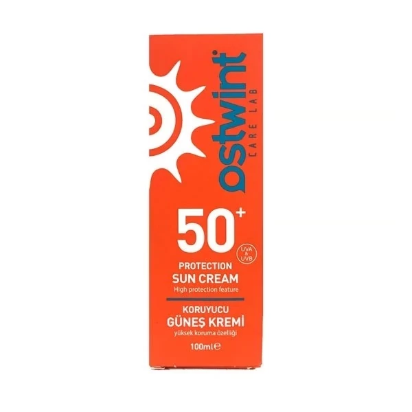 ضد آفتاب بزرگسالان اوستوینت Ostwint نارنجی با spf 50 حجم 100 میل