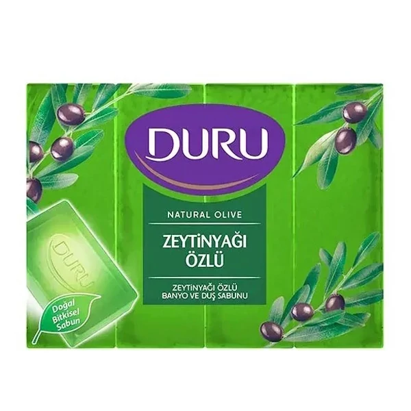 صابون دورو زیتون مدل DURU NATURAL OLIVE بسته 4 عددی