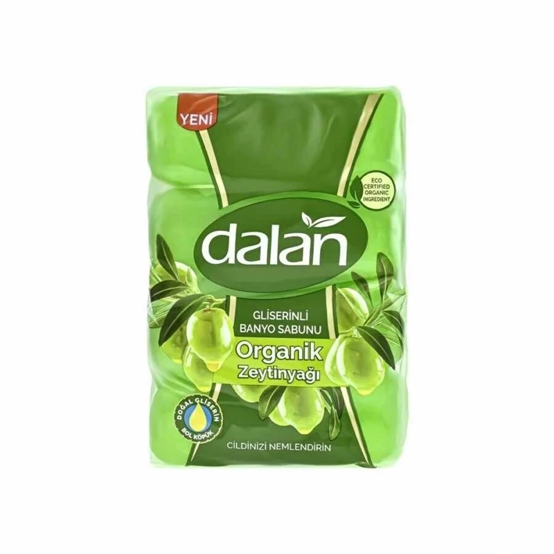 صابون دالان حاوی گلیسیرین و عصاره روغن زیتون تعداد 4 عددی