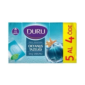 صابون حمام دورو با رایحه اقیانوس مدل Fresh Ocean بسته 5 عددی