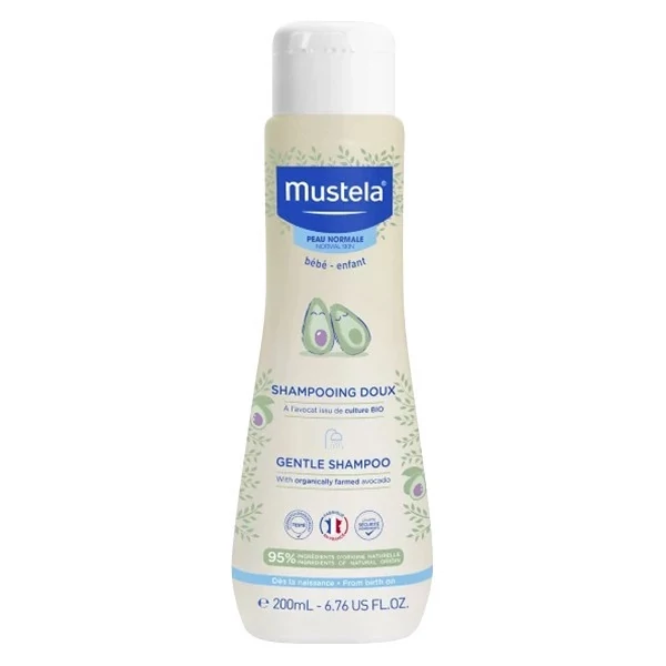 شامپو مو ملایم کودک و نوزاد ماستلا Mustela حجم 200 میل