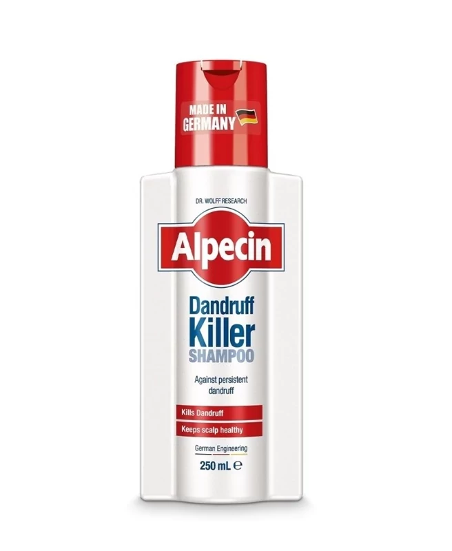 شامپو ضد شوره کافئین آلپسین داندروف کیلر حجم 250 میل Alpecin