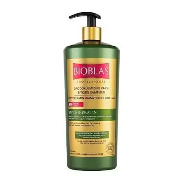 شامپو ضد ریزش مو بیوبلاس مدل Bioblas Phytokeratin حجم 1000 میل