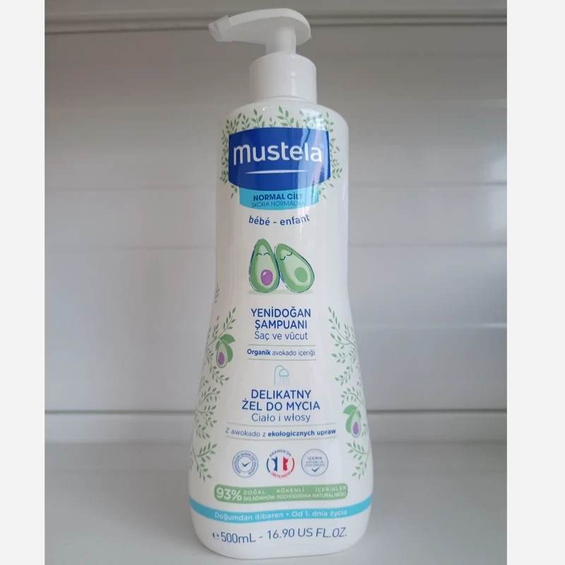 شامپو سر و بدن ماستلا 500 میل Mustela