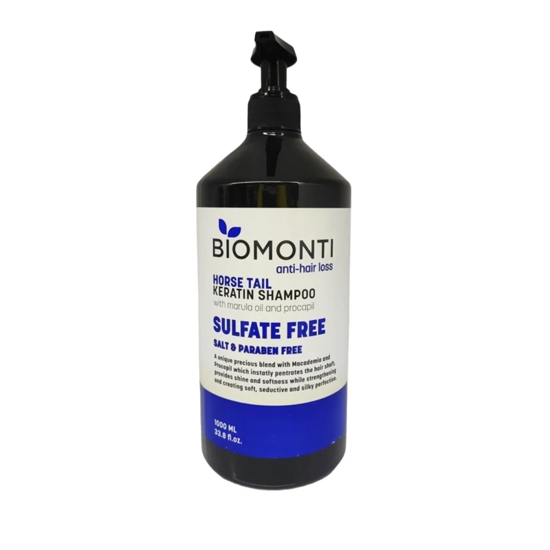 شامپو بدون سولفات Biomonti بیومونتی با خاصیت تقویت کنندگی بالا 1000 میل