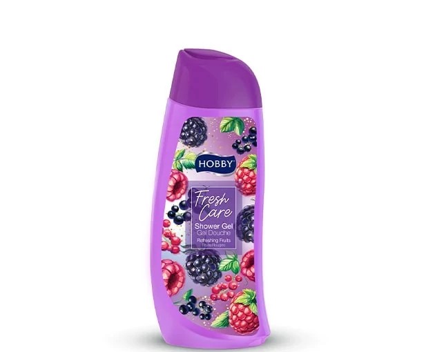 شامپو بدن هوبی مدل Fresh Care حاوی عصاره تمشک و شاه توت 500 میل