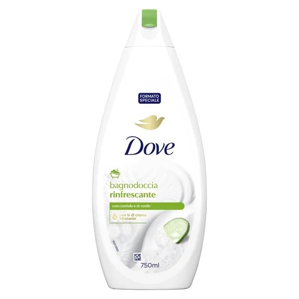 شامپو بدن خیار داو Dove حاوی چای سبز حجم 750 میل