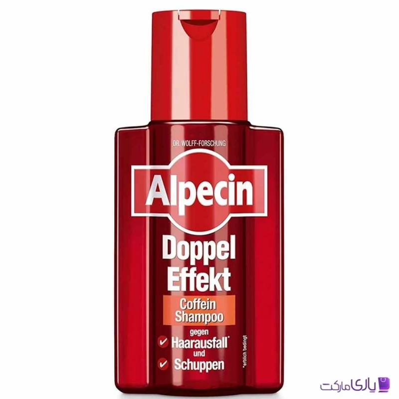 شامپو آلپسین Alpecin مدل Double Effect ضد شوره و ضد ریزش حجم 200 میل