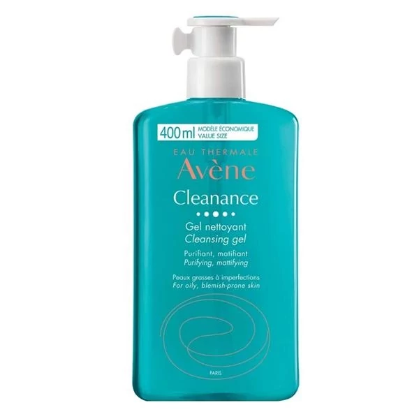 ژل شستشوی اون پوست چرب و مستعد آکنه 400 میل Avene Cleanance