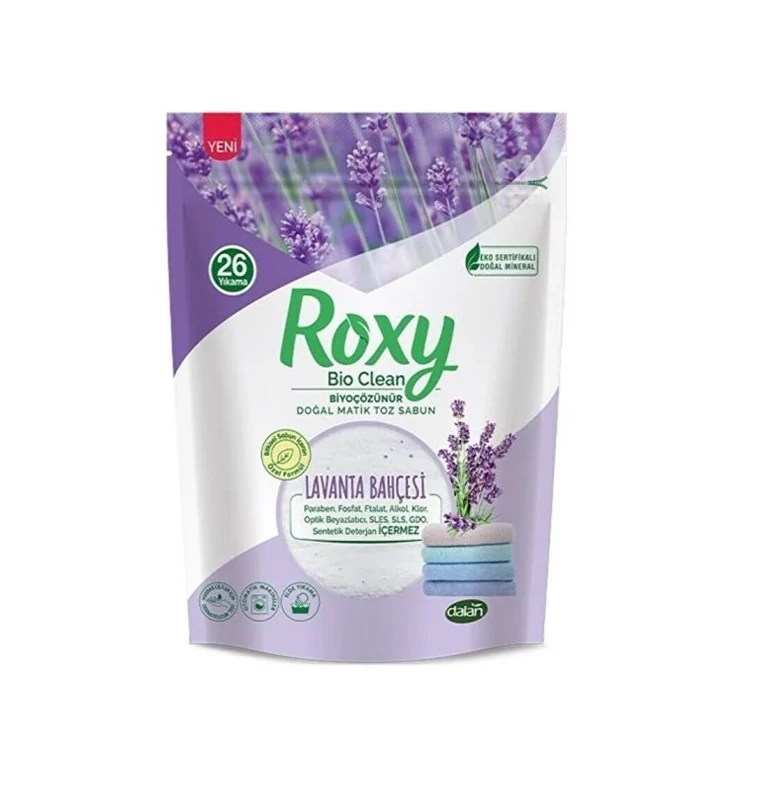 پودر صابون رکسی رایحه اسطوخودوس حجم 800 گرم Roxy ترکیه