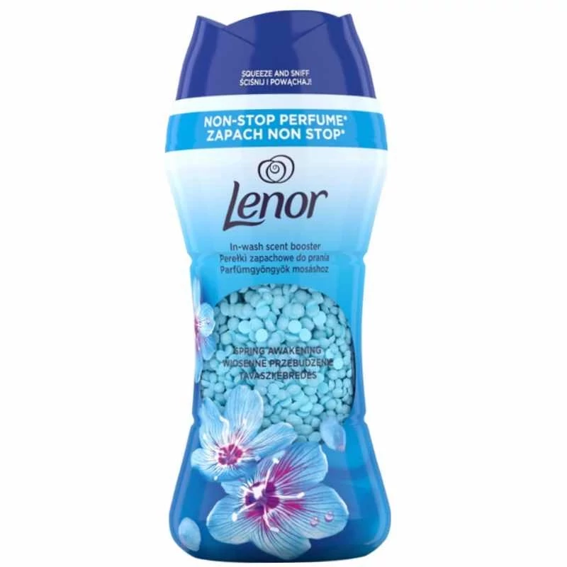 دانه های خوشبو کننده لباس لنور Lenor رایحه Spring Awakening بسته 195 گرمی