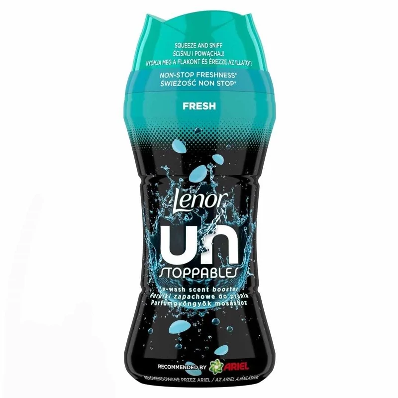 دانه های خوشبو کننده لباس لنور Lenor رایحه خنک مدل Fresh بسته 195 گرمی