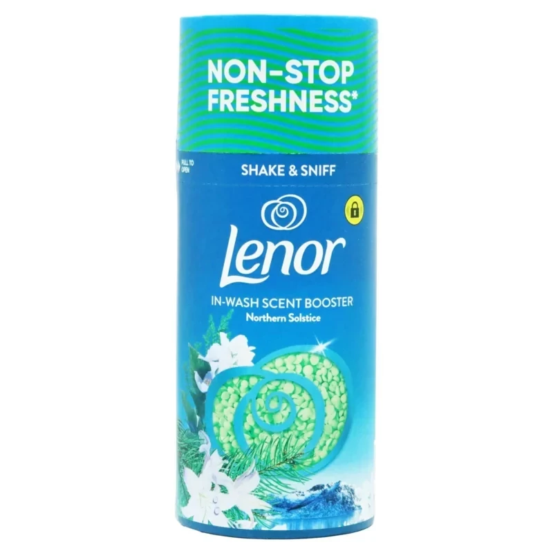 دانه های خوشبو کننده لباس لنور Lenor رایحه Northern Solstice سرخس شمالی بسته 155 گرمی