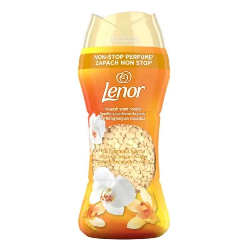 دانه های خوشبو کننده لباس لنور Lenor رایحه Gold Orchid بسته 195 گرمی