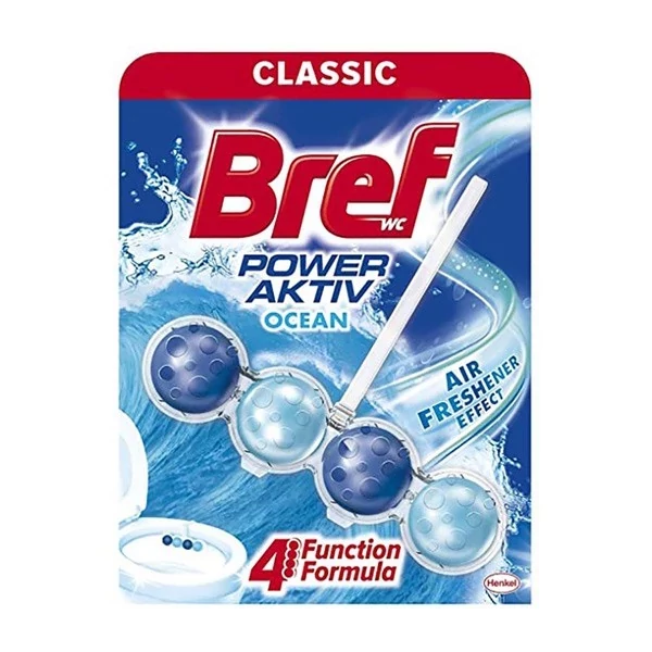 خوشبو کننده توپی برف برای توالت فرنگی تکی با رایحه اقیانوسی Bref