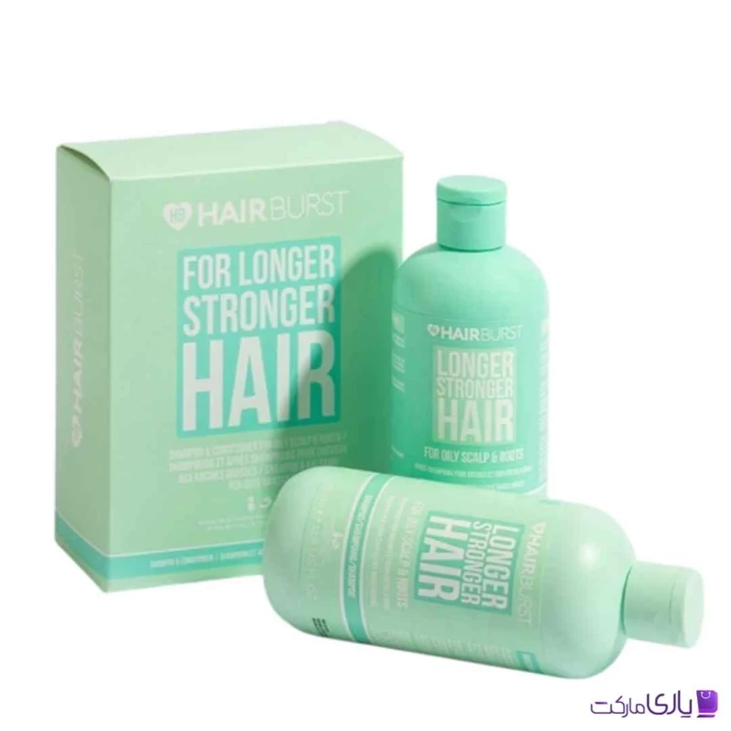 پک شامپو و نرمکننده هیربرست Hairburst مخصوص کف سر و ریشه موهای چرب