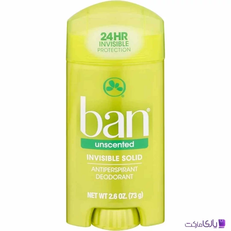 استیک صابونی ضد تعریق بن مدل Unscented بدون رایحه حجم 73 گرم