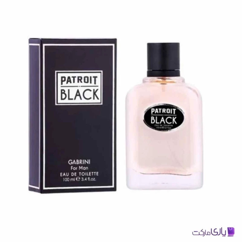 ادکلن مردانه گابرینی Gabrini مدل Patroit Black حجم 100 میل