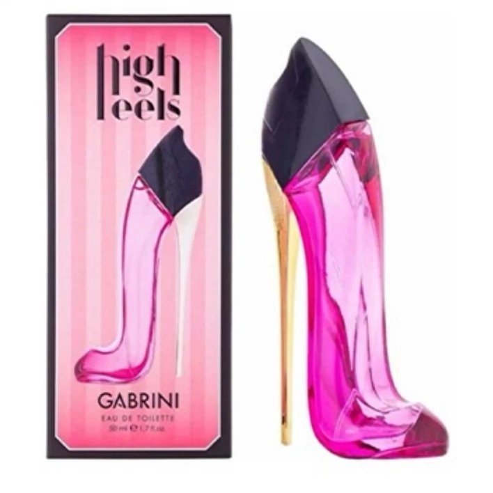 ادکلن گابرینی زنانه مدل هیلز High Heels صورتی 50 میل