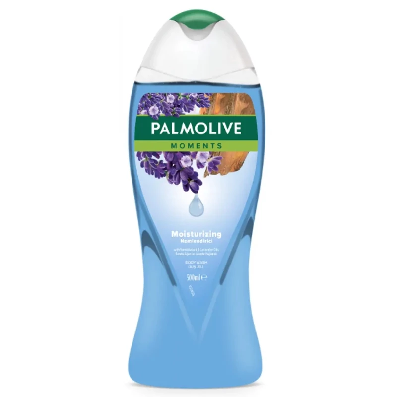 شامپو بدن پالمولیو Palmolive عصاره لوندر و چوب صندل حجم 500 میل