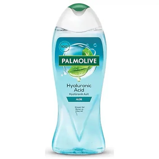 شامپو بدن پالمولیو Palmolive حاوی هیالورونیک اسید و عصاره آلوئه ورا حجم 500 میل