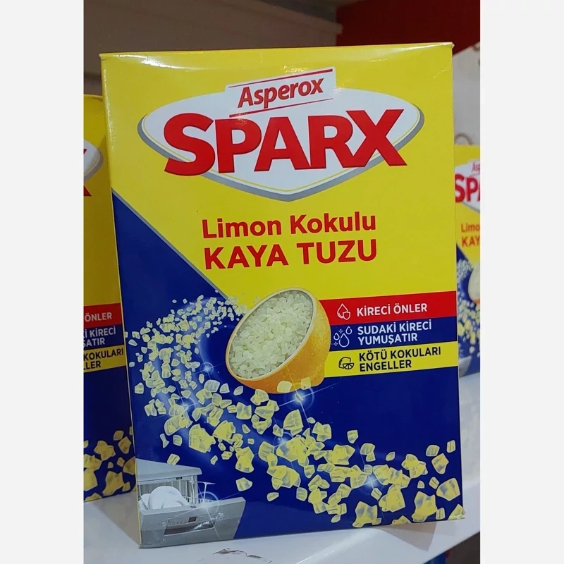نمک ماشین  ظرفشوئی آسپروکس 1/5kبا رایحه لیمو Asperox