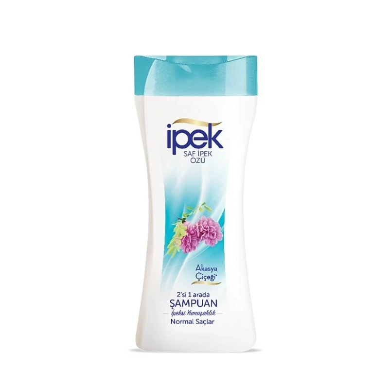 شامپو  ایپک مناسب موهای نرمال عصاره اقاقیا حجم 480 میلی (ترکیه) ipek