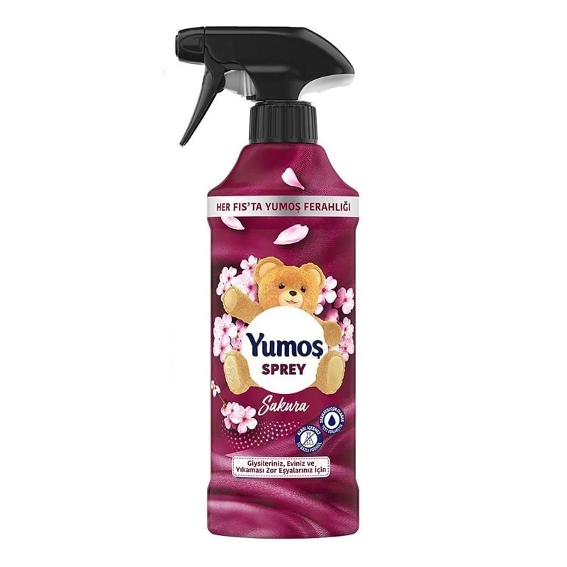 اسپری خوشبو کننده یوموش 450 میل yumosh  مدل SAKURA رایحه گل ساکورا