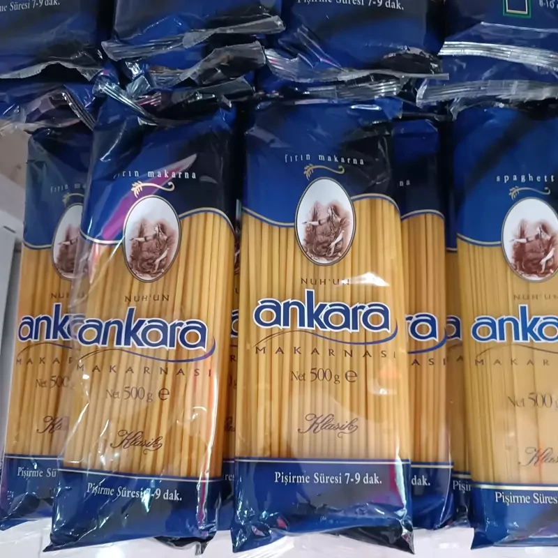 ماکارونی اسپاگتی ضخیم آنکارا 500 گرمی