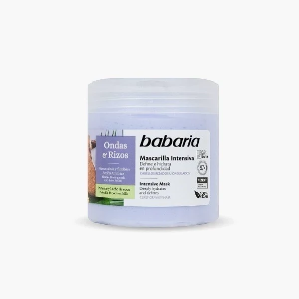 ماسک مو موهای نازک و فر و مجعد باباریا