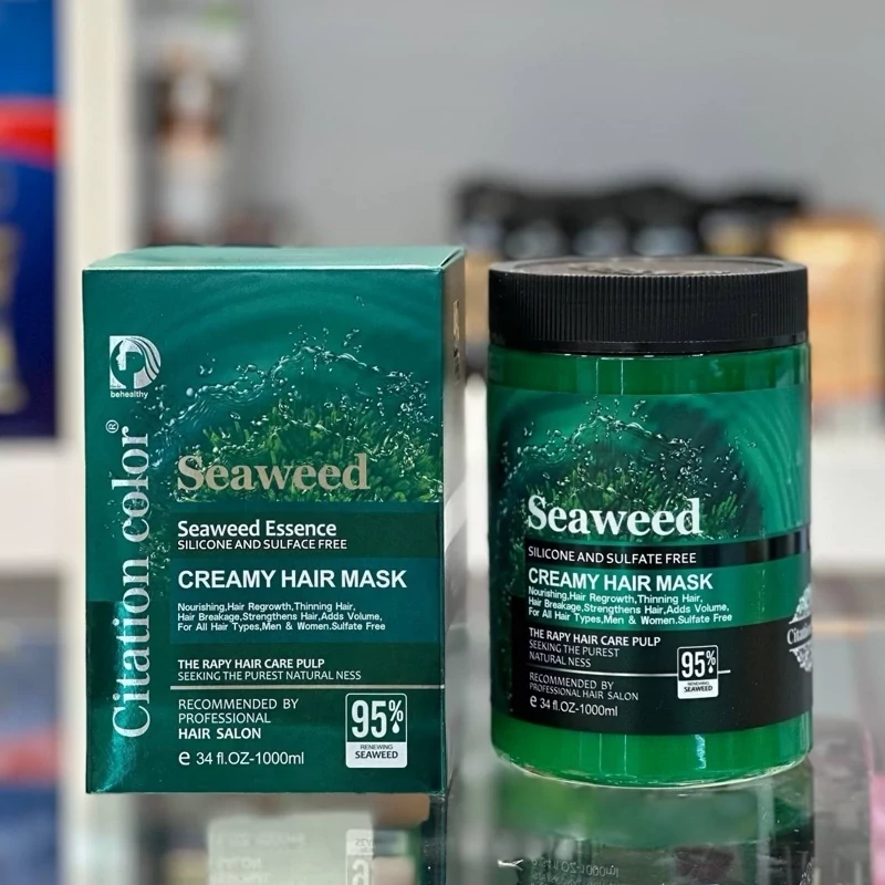 ماسک مو  کراتینه سیاوید seaweedبرزیل 1000 میل