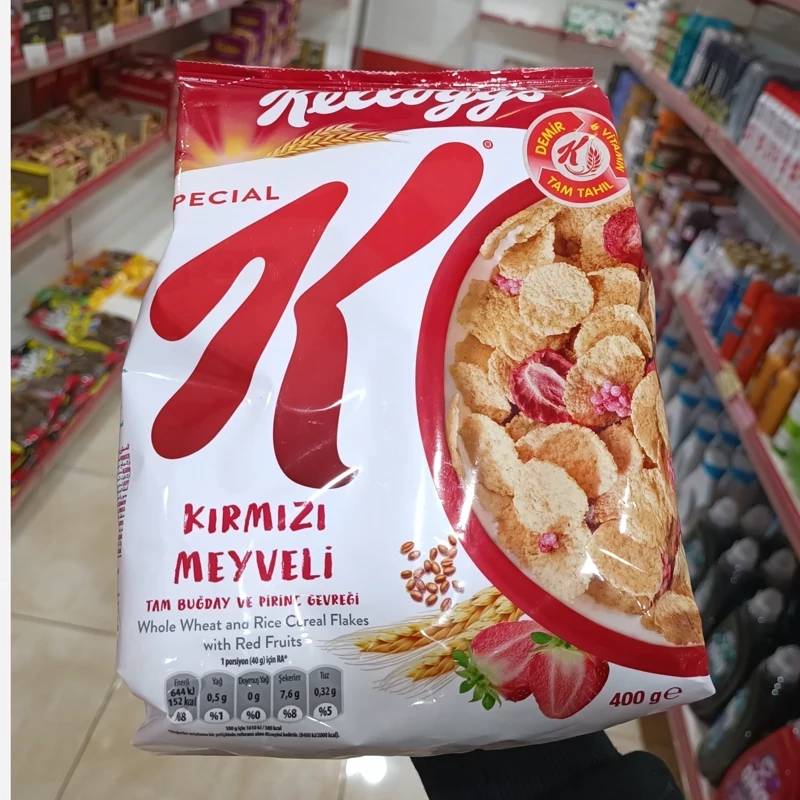 کورن فلکس اسپشیال کی توت فرنگی 400 گرمی