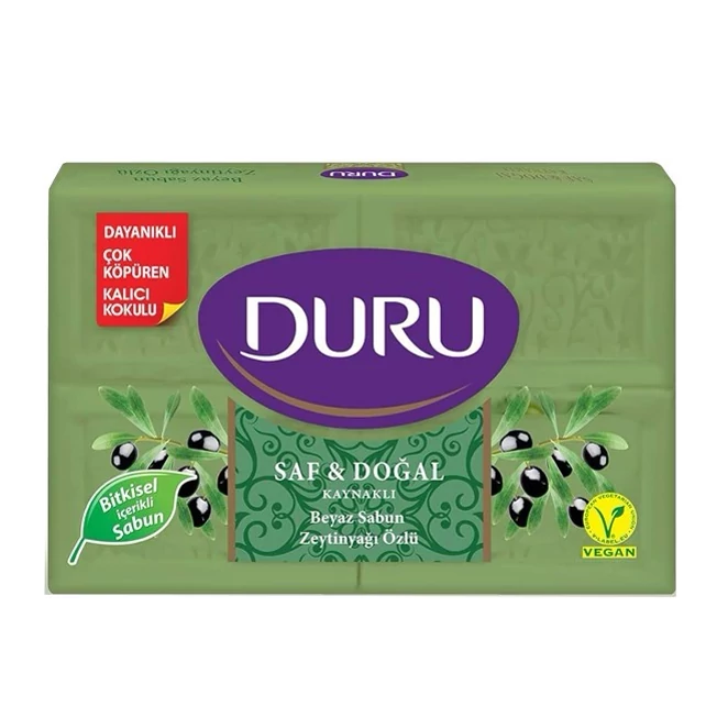 صابون مرطوب کننده دورو مدل کتابی حاوی روغن زیتون وزن 600 گرم بسته 4 عددی