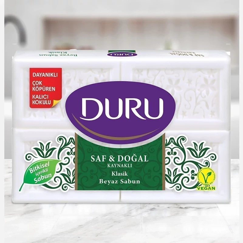 صابون دورو DURU بسته 4 عددی رایحه کلاسیک وزن 600 گرم