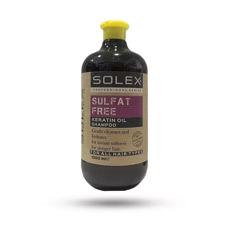 شامپو کراتین سولکس فاقد سولفات Sulfate Free حجم 1000 میل