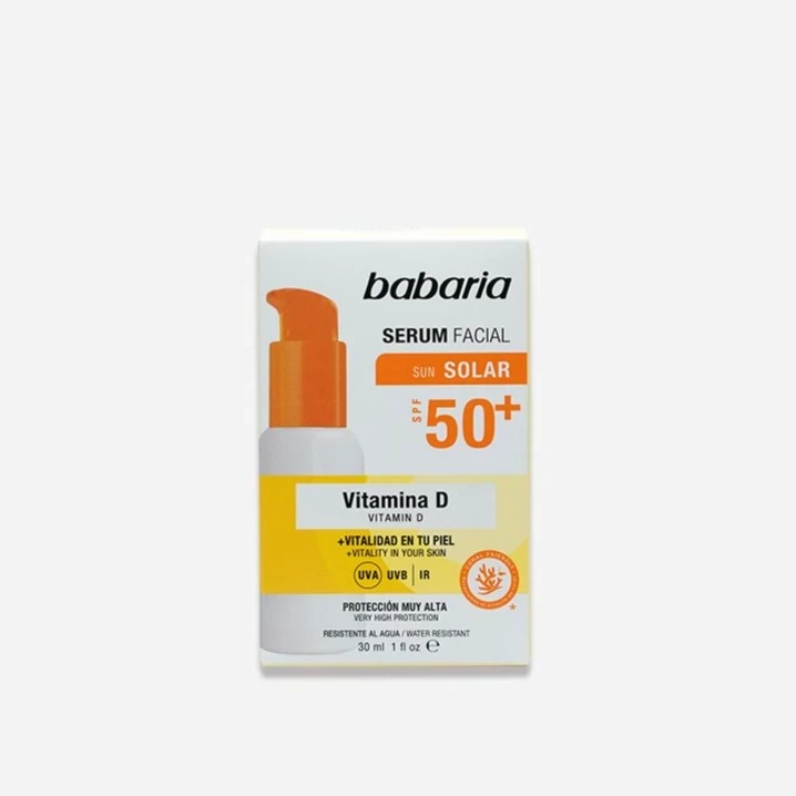 سرم ویتامین D همراه با ضد آفتاب SPF+50 باباریا