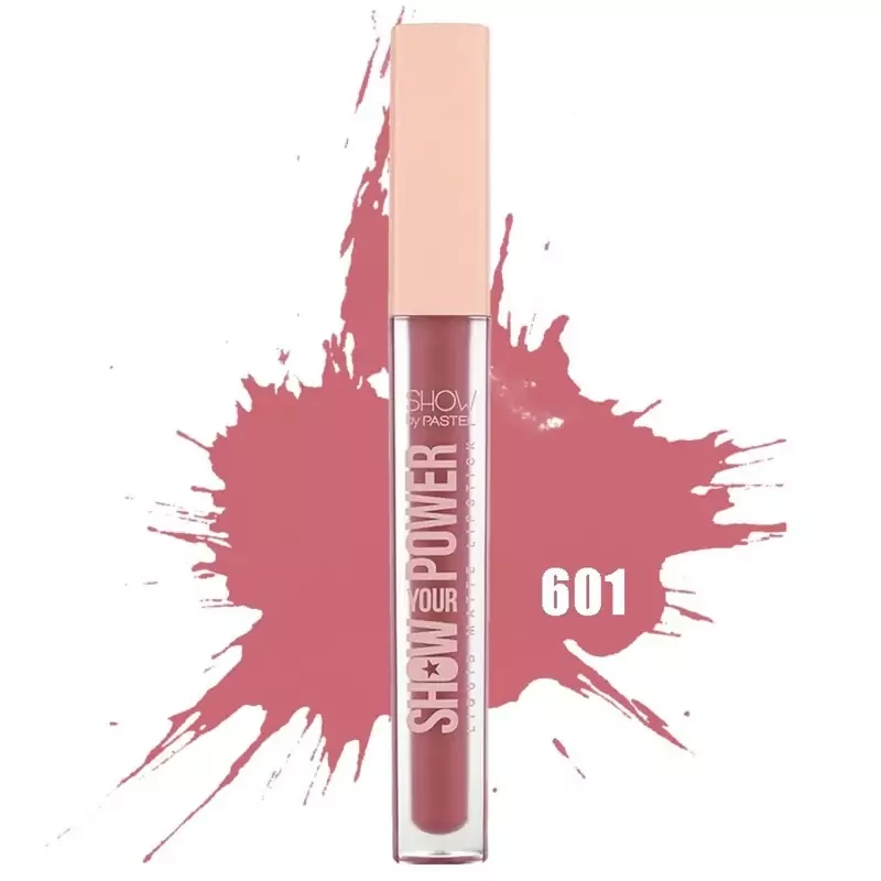 رژلب مایع پاستل (Pastel) مدل Show Your Power کد 601