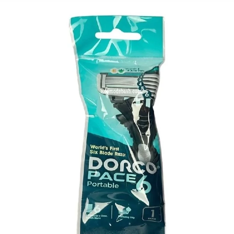 تیغ اصلاح 6 لبه دورکو مدل DORCO PACE6