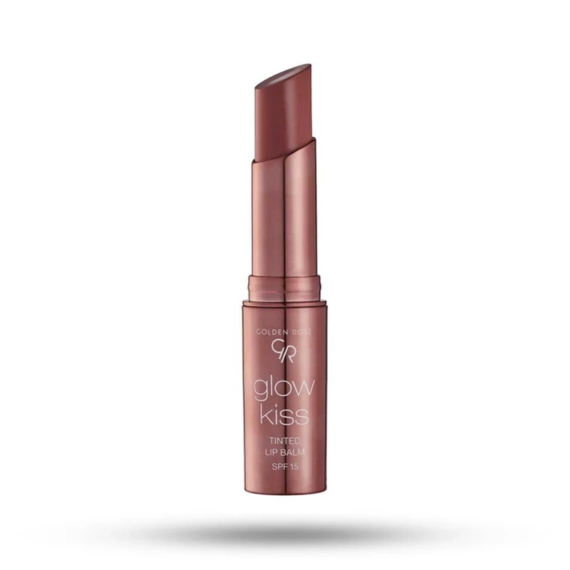 بالم لب رنگی گلدن رز مدل Glow Kiss- 01 Vanilla Latte