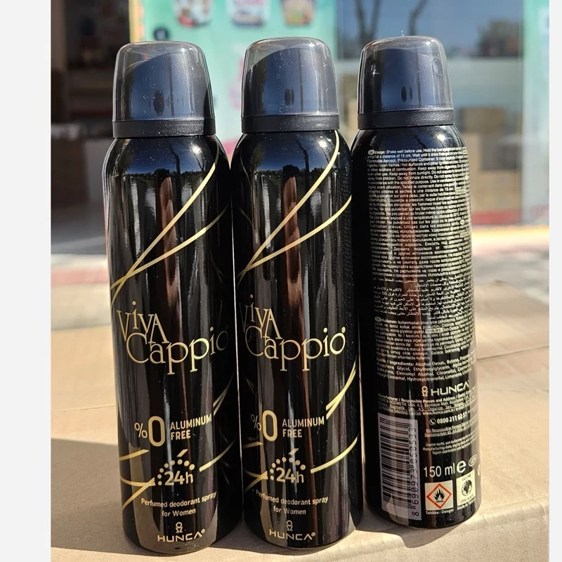 اسپری زنانه ویوا کاپیو مدل Hunca حجم 150 میلی لیتر اصلی و اورجینال
